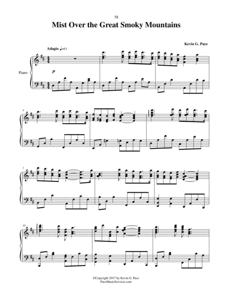 Mist Over the Great Smoky Mountains