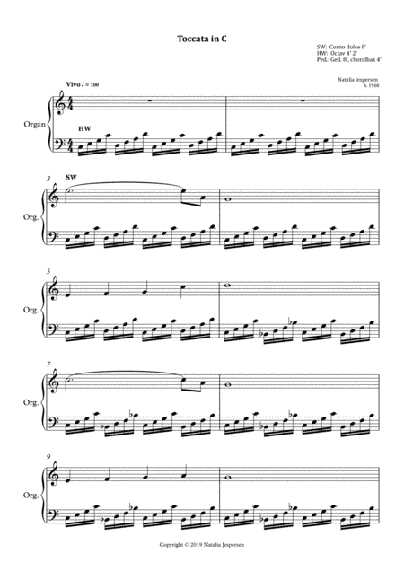 Toccata in C