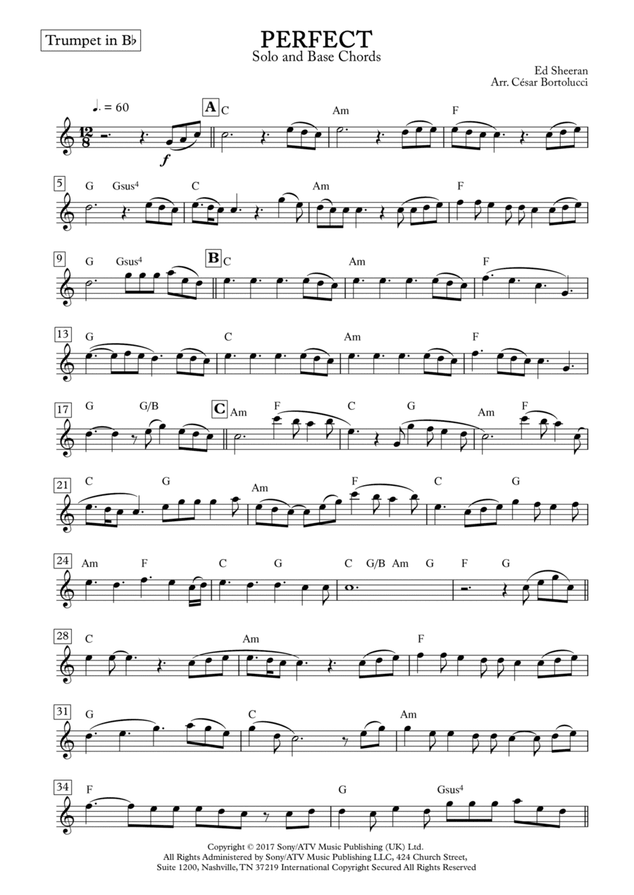 Perfect (arr. ACT Bortolucci)