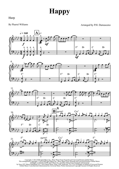 Happy (arr. P.H. Damasceno)