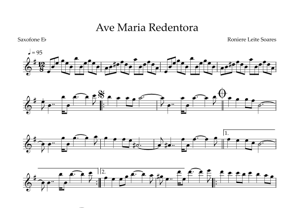 Ave Maria Redentora