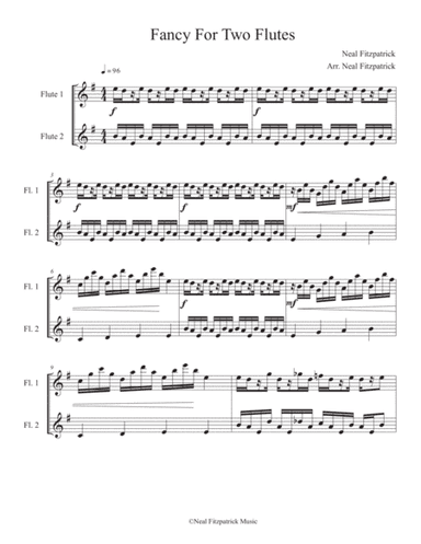Fancy For Two Flutes No.1