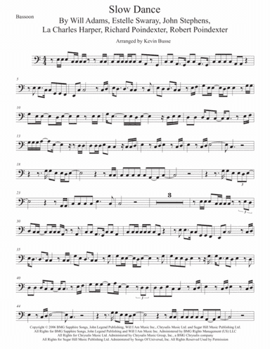 Slow Dance (arr. Kevin Busse)