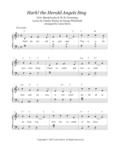 Hark! the Herald Angels Sing (arr. Laura Davis)