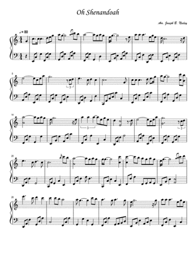 Oh Shenandoah (arr. Joseph B. Neeley)
