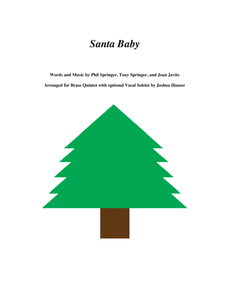 Santa Baby (arr. Joshua Hauser)