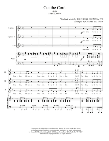 Cut The Cord (arr. Cherie Batinga)