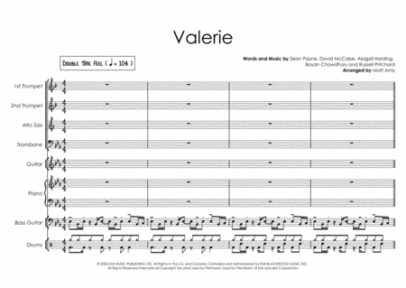 Valerie (arr. Matt Amy)