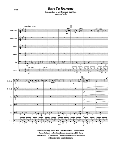 Under The Boardwalk (arr. Tim Olt)