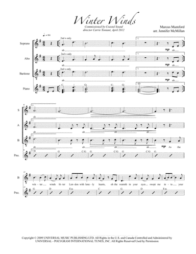 Winter Winds (arr. Jennifer McMillan)