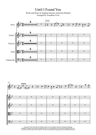 Until I Found You (arr. Yosephine Livia)