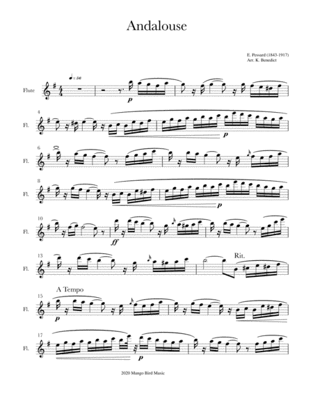 Andalouse (arr. K. Benedict)