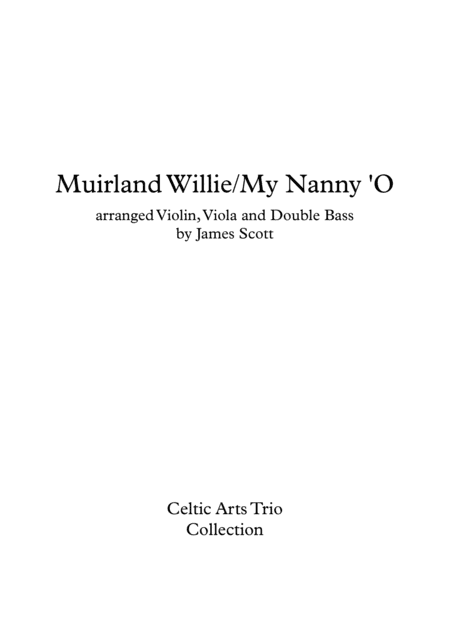 Muirland Willie Set (arr. James Scott)