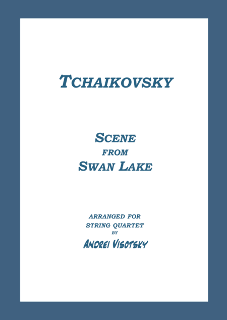 Scene from Swan Lake (arr. A. Visotsky)