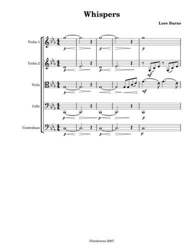Whispers