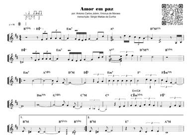 O Amor Em Paz (arr. Sérgio Matias da Cunha)