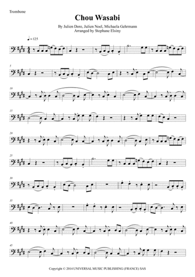 Chou Wasabi (arr. Stephane ELSINY)