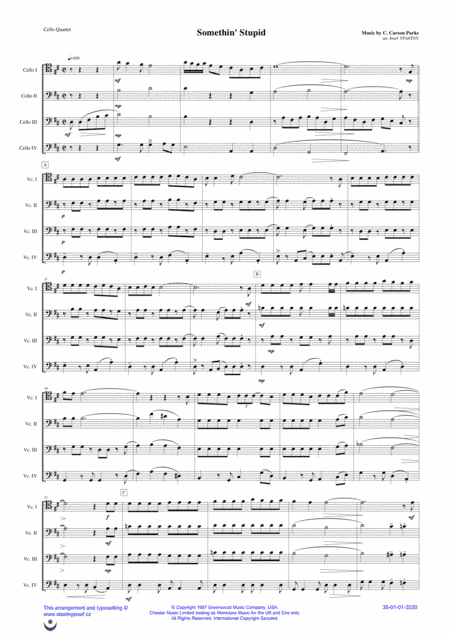 Somethin' Stupid (arr. Josef STASTNY)