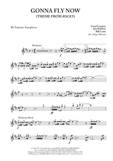 Gonna Fly Now (arr. Diego Marani)
