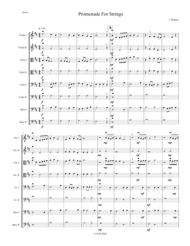 Promenade For Strings