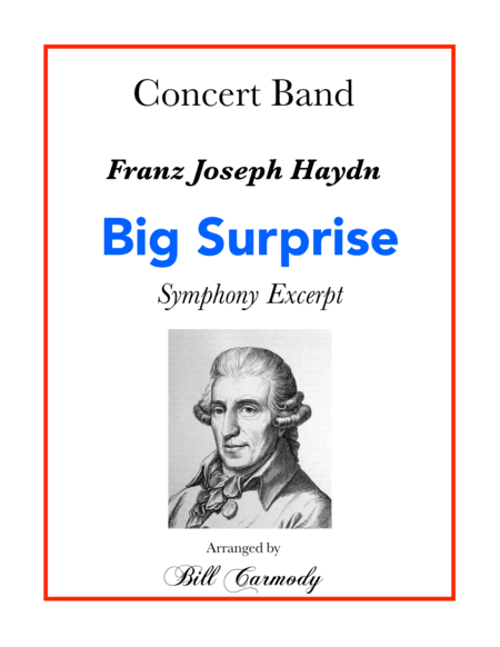 Big Surprise (Symphony excerpt) (arr. Bill Carmody)
