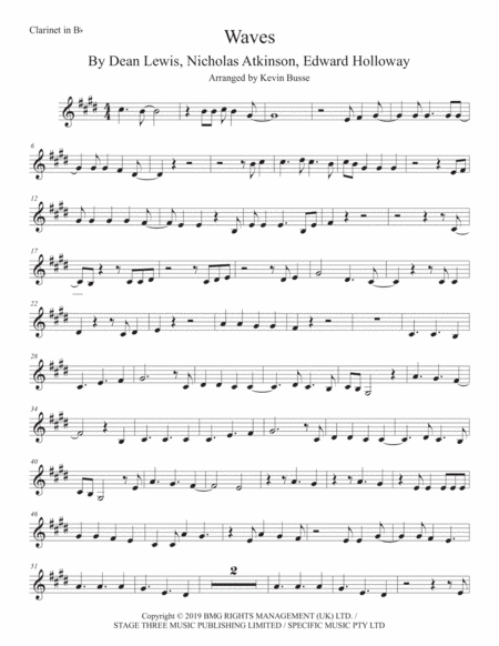 Waves (arr. Kevin Busse)