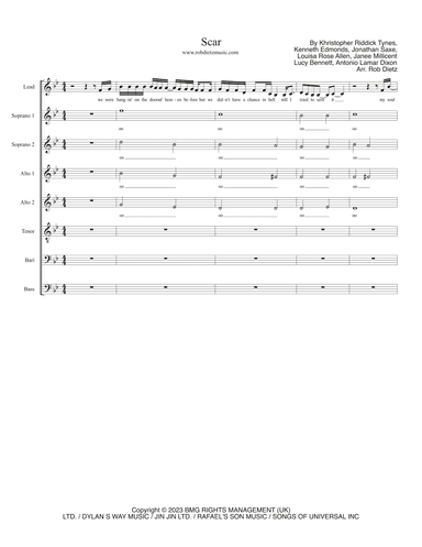 Scar (arr. Rob Dietz)