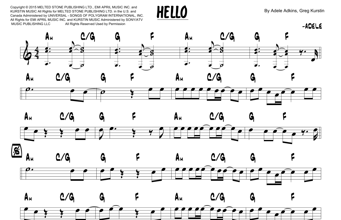 Hello (arr. Joseph Hasper)