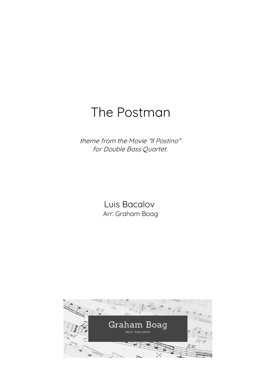 Il Postino (the Postman) (arr. Graham Boag)