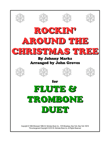 Rockin' Around The Christmas Tree (arr. John Groves)