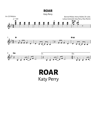 Roar (arr. Gil Meleiro)