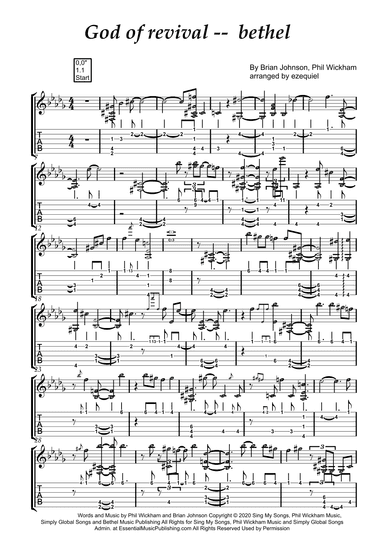 God Of Revival (arr. ezequiel zeferino edição)