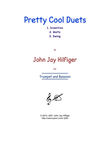 Pretty Cool Duets for Trumpet and Bassoon