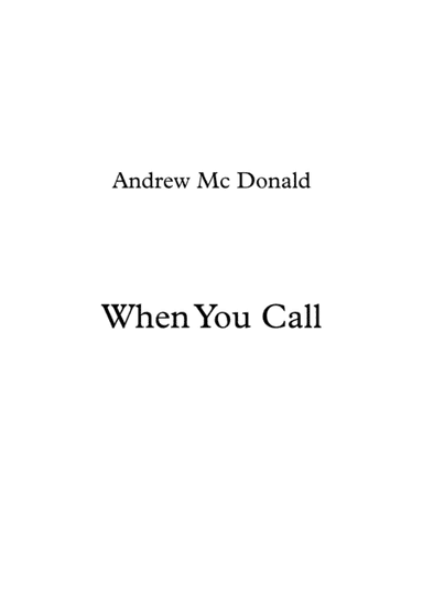 When You Call