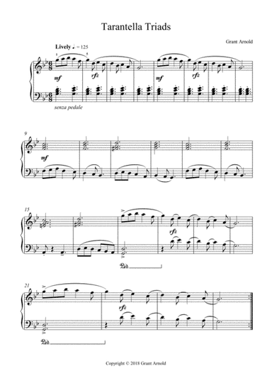 Tarantella Triads
