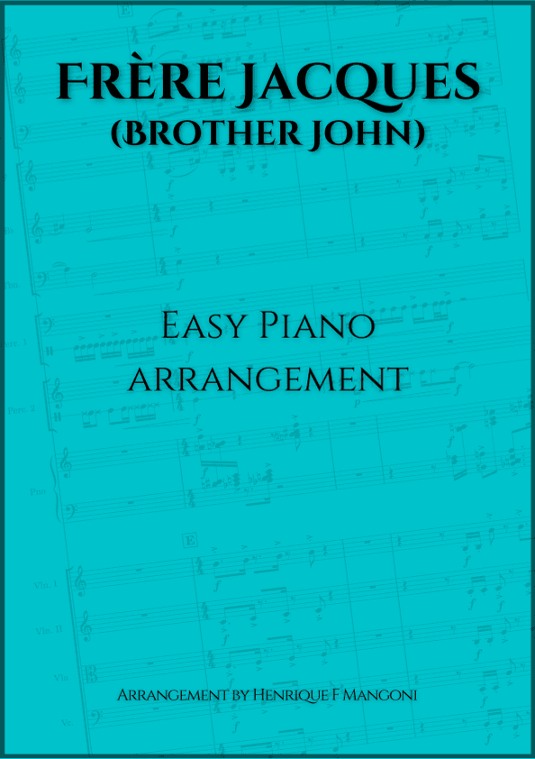 Frère Jacques (Brother John) canon (arr. Henrique F Mangoni)