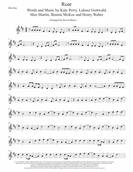 Roar (arr. Kevin Busse)
