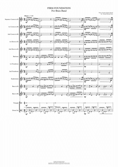 Firm Foundation (Brass Band Version) (arr. Yusmar Bernard Gulo)