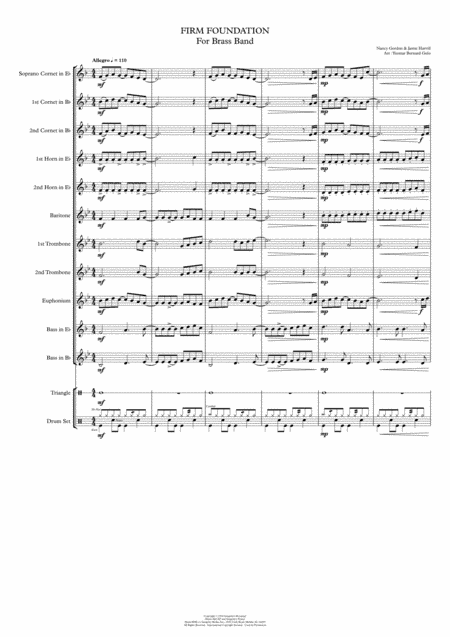 Firm Foundation (Brass Band Version) (arr. Yusmar Bernard Gulo)