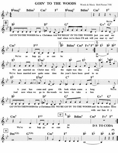 Goin’ To The Woods