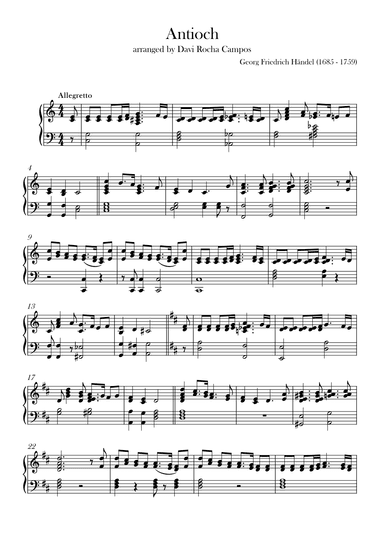 Antioch (arr. Davi Rocha Campos)