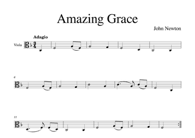 Amazing Grace (arr. Golden Skull Editions)