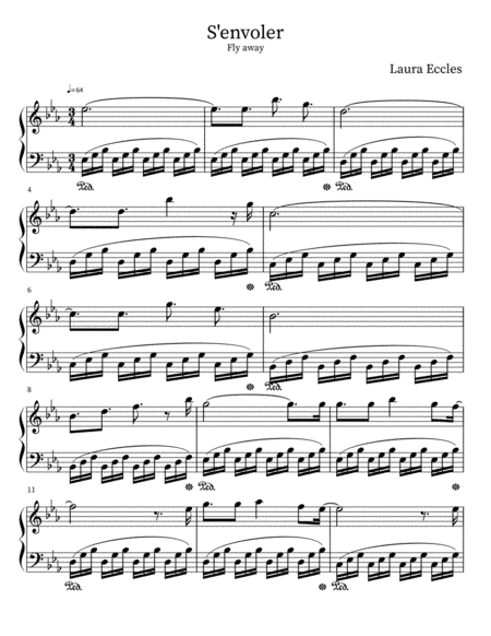 S'envoler (Fly Away) - Original Piano composition