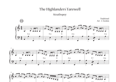 The Highlanders' Farewell (arr. Julia Gordon)