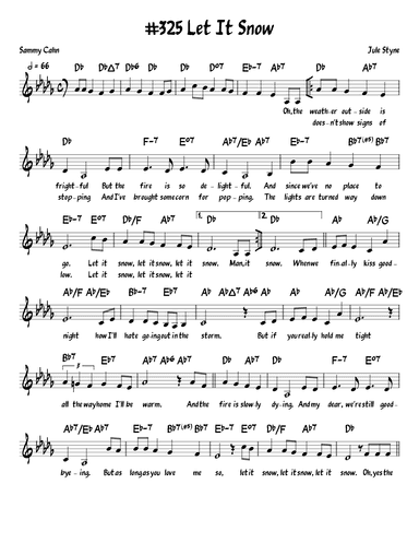 Let It Snow! Let It Snow! Let It Snow! (arr. John Fries)