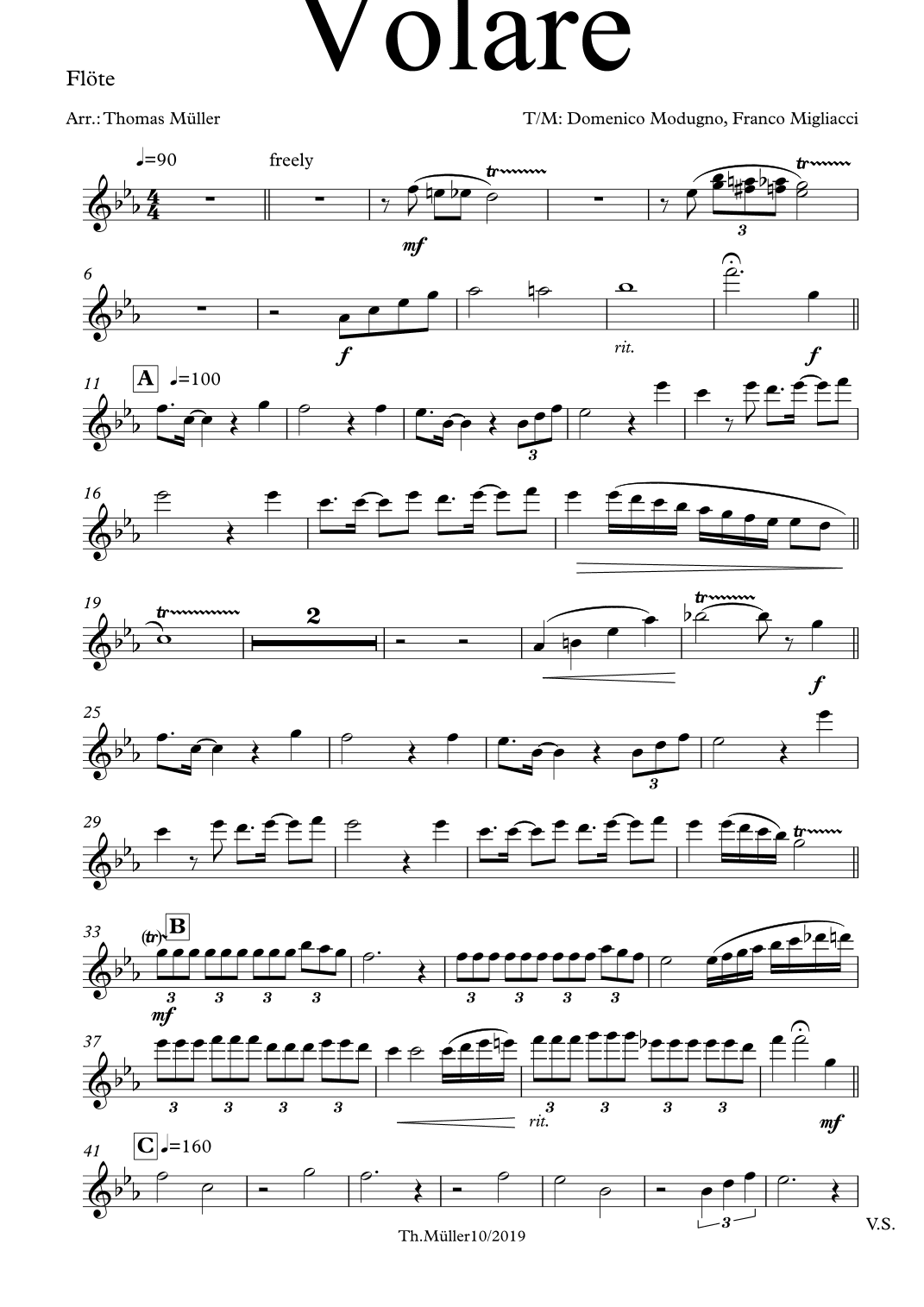 Volare (arr. Thomas Müller)