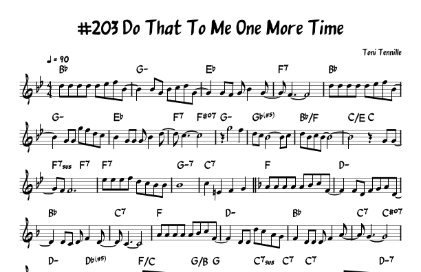 Do That To Me One More Time (arr. John Fries)