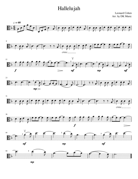 Hallelujah (arr. DK Music)