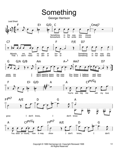Something (arr. Philip M Jackson)