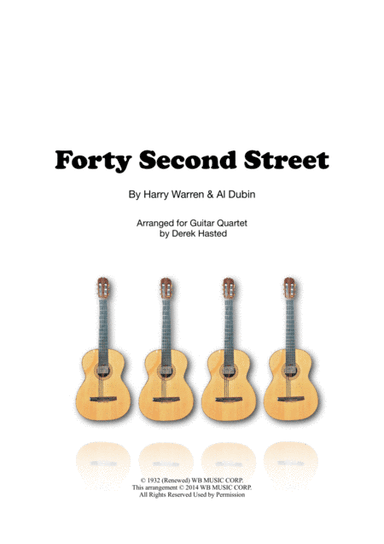 Forty-second Street (arr. Derek Hasted)